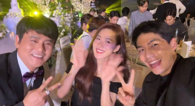 Đám cưới Tôn Kinh Lâm: Không gian phủ kín hoa tươi, Ninh Dương Lan Ngọc và dàn khách mời nổi tiếng tham dự - Ảnh 14.