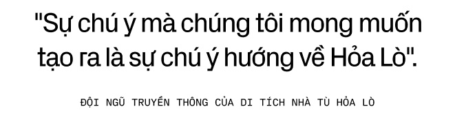Đội ngũ Truyền thông của Di tích Nhà Tù Hoả Lò