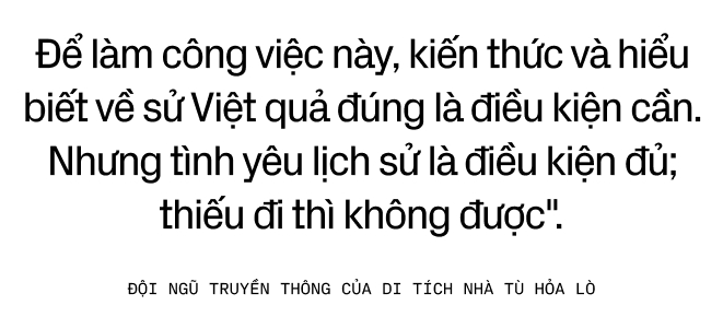 Đội ngũ Truyền thông của Di tích Nhà Tù Hoả Lò