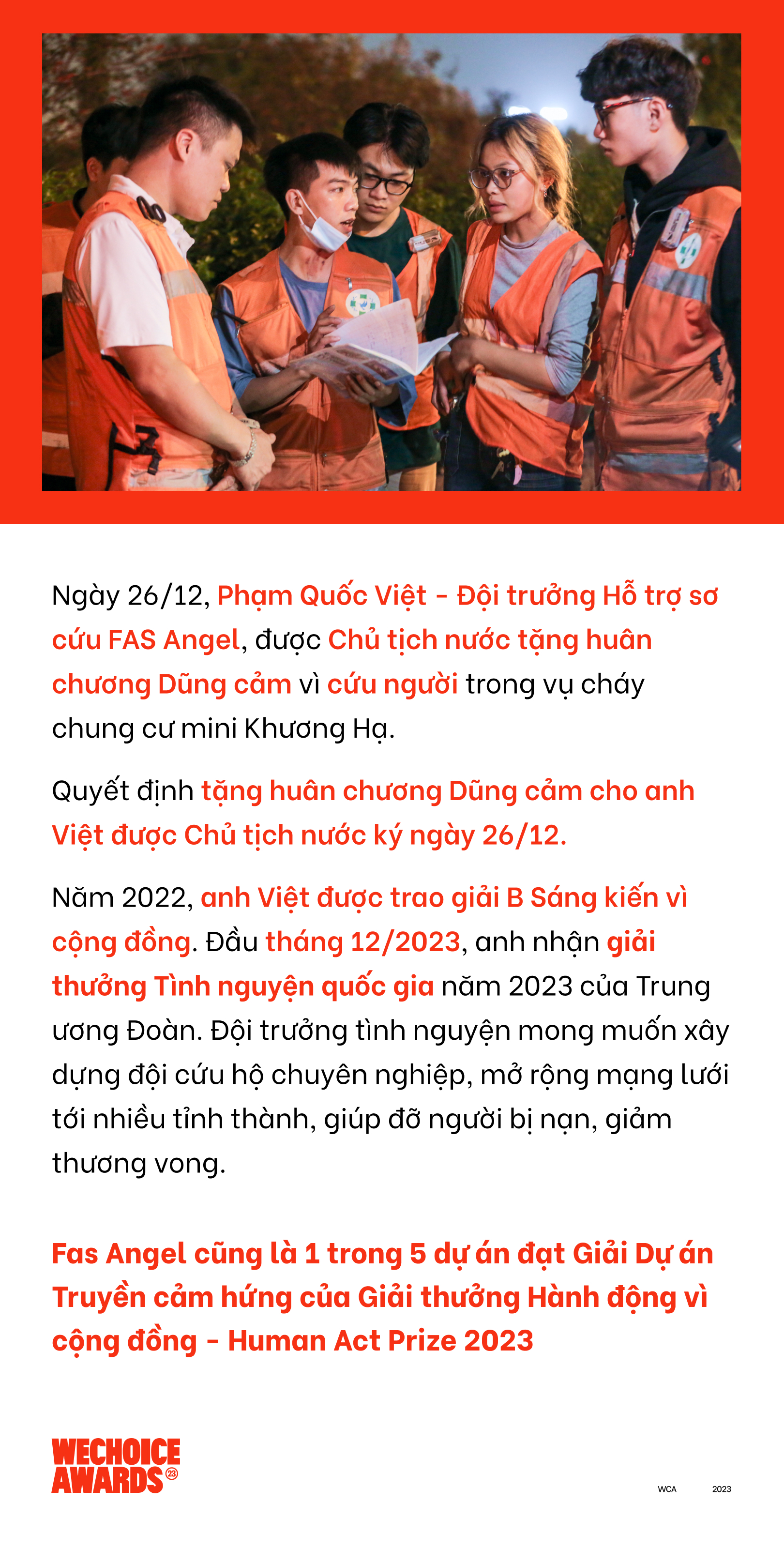 &quot;Nếu tôi mất đi, vẫn còn 12 người em cốt cán ở lại. FAS Angel luôn sống để cứu người!&quot;- Ảnh 1.