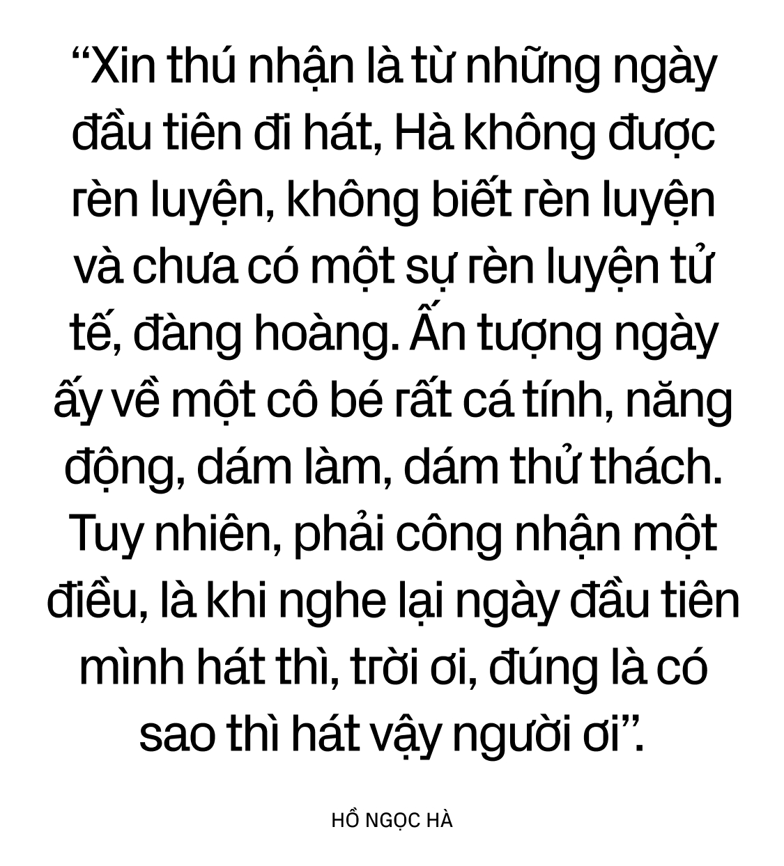 Hồ Ngọc Hà - Khi mẹ 3 con dám nói không với 2 chữ “dừng lại” và toả sáng- Ảnh 3.