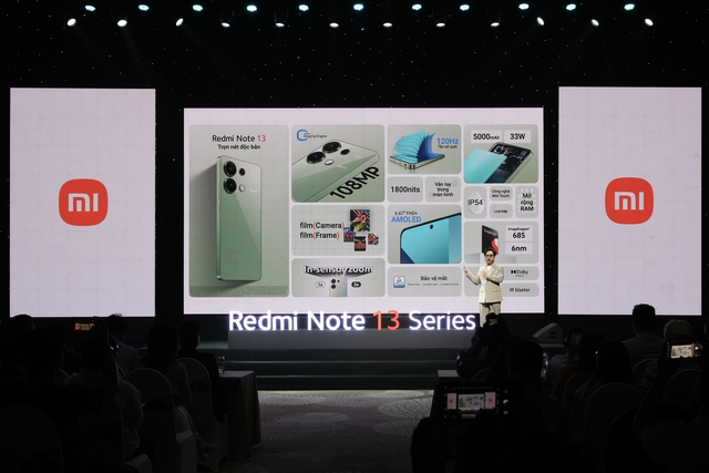 Xiaomi chào sân 3 smartphone Redmi Note 13 tại Việt Nam: camera lên đến 200MP, giá từ 4,89 triệu đồng - Ảnh 4.