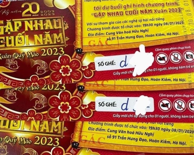 Khán giả bị lừa khi mua vé Táo Quân