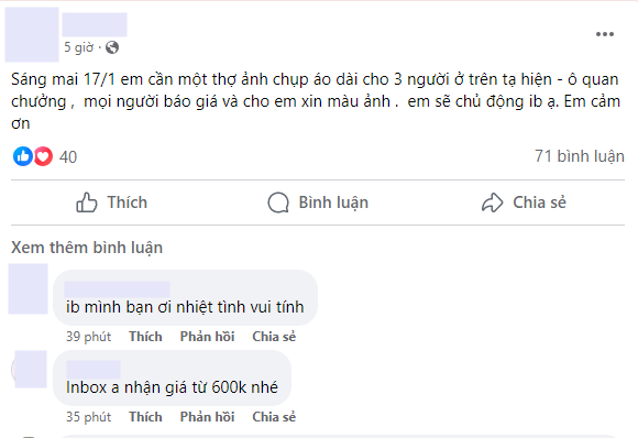 Thợ ảnh kiếm hơn 5 triệu/ngày từ các cô hai mợ ba mê diện áo dài, thuê đồ móc nối với makeup không để lọt ai - Ảnh 3.