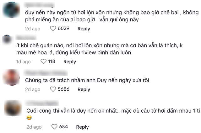 Duy Nến bất ngờ được khen sau khi clip review phở Lâm viral trở lại, lý do khiến nhiều người đồng tình - Ảnh 3.