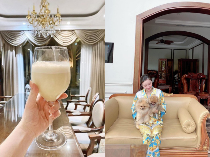 Đọ cơ ngơi nh&agrave; chồng d&agrave;n phu nh&acirc;n Vbiz: Người ở trong cung điện d&aacute;t v&agrave;ng, 1 biệt thự khủng l&ecirc;n s&oacute;ng truyền h&igrave;nh H&agrave;n Quốc - Ảnh 7.