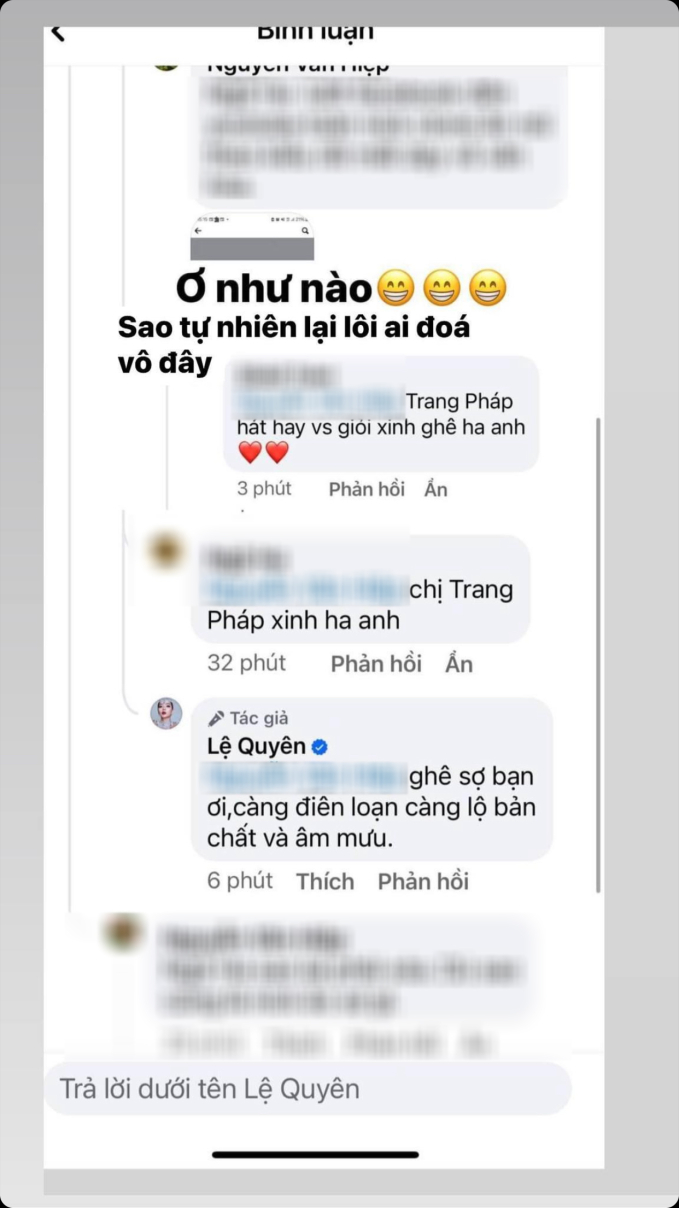 Lệ Quyên - Trang Pháp nói gì khi vướng tin đồn bất hòa, nghi vấn liên quan bài đăng ham hố, thèm khát vinh quang? - Ảnh 3.