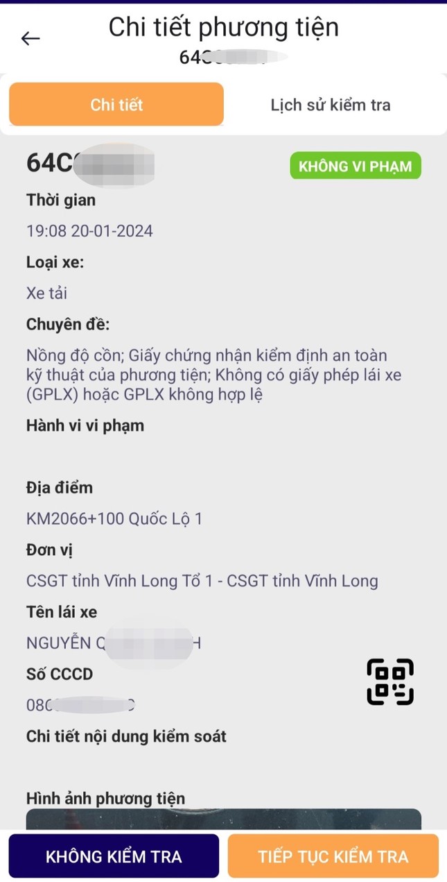 CSGT áp dụng phương thức mới trong kiểm tra phương tiện trên tuyến quốc lộ - Ảnh 2.