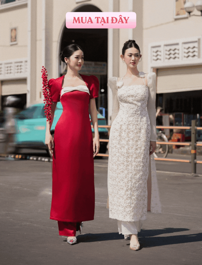 Tết diện &aacute;o d&agrave;i trắng vừa tinh kh&ocirc;i lại sang qu&aacute; đỗi: 8 thiết kế từ local brand sẽ chẳng khiến n&agrave;ng thất vọng - Ảnh 2.