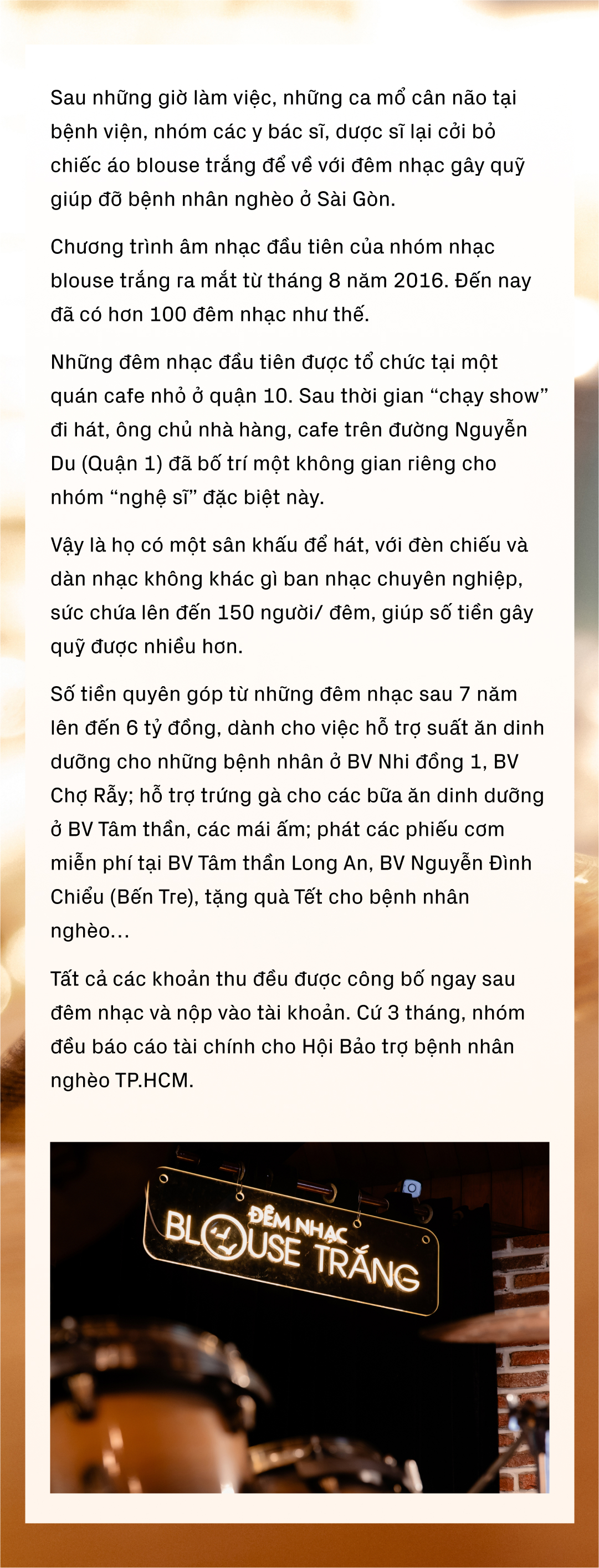 Nhóm y bác sĩ Sài Gòn 7 năm mang tiếng hát đổi thành bữa ăn, tấm thẻ BHYT cho bệnh nhân nghèo- Ảnh 1.