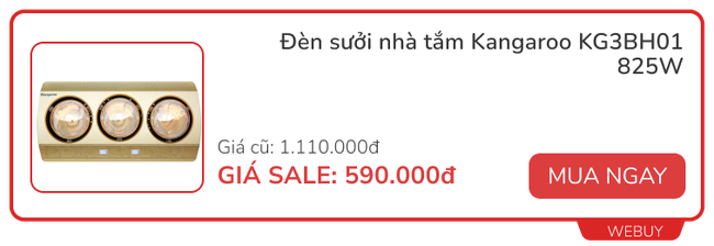 Miền Bắc rét đậm kèm mưa phùn, tranh thủ chốt ngay loạt deal máy hút ẩm, máy sưởi đang sale đến 54% - Ảnh 12.