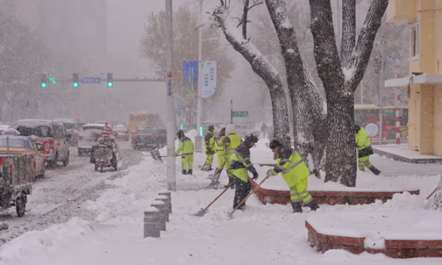 Thời tiết lạnh bao trùm nhiều khu vực ở Trung Quốc