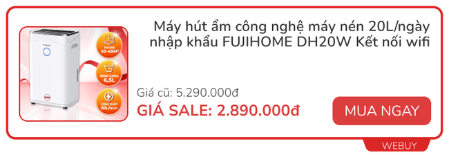 Miền Bắc rét đậm kèm mưa phùn, tranh thủ chốt ngay loạt deal máy hút ẩm, máy sưởi đang sale đến 54% - Ảnh 2.