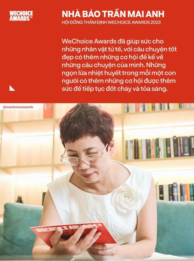 Nhà báo Trần Mai Anh: 23 đề cử của WeChoice Awards năm 2023 vẽ đúng gam màu bức tranh “Dám đam mê Dám rực rỡ” - Ảnh 2.