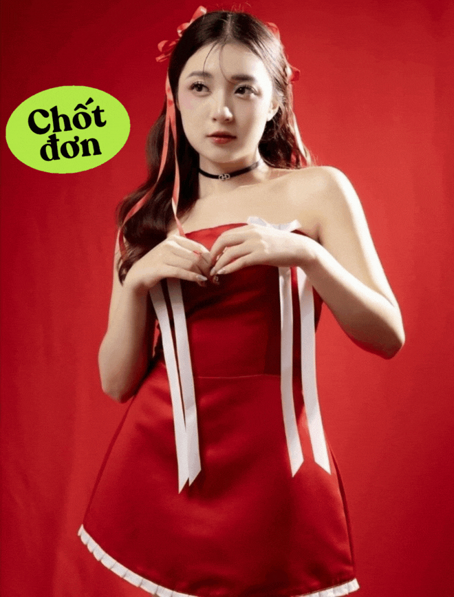 Dạo một vòng local brand Việt, ngắm loạt mẫu váy đỏ vừa nổi vừa sang: Nàng không sắm diện Tết thì thật phí - Ảnh 1.