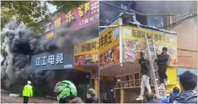 Trung Quốc, hỏa hoạn kinh hoàng khiến 39 người chết: Nhiều học sinh mắc kẹt, nghẹn lòng với dòng tin nhắn con trai gửi mẹ - Ảnh 1.