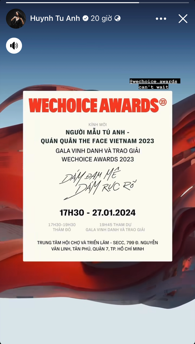 D&agrave;n sao Việt rần rần trước thềm WeChoice Awards 2023: Vợ chồng Trường Giang n&ocirc;n nao đổ bộ, Thanh Hằng h&agrave;o hứng khoe thiệp mời - Ảnh 16.