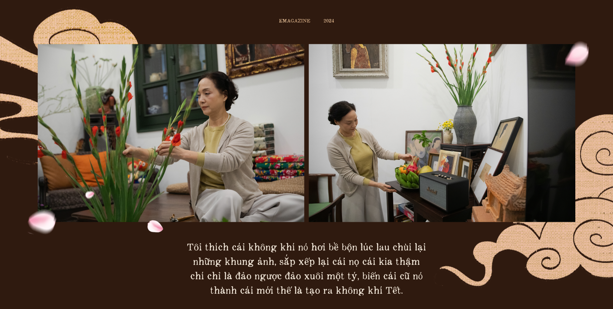 Gu ăn Tết rất Hà Nội của NSND Lê Khanh