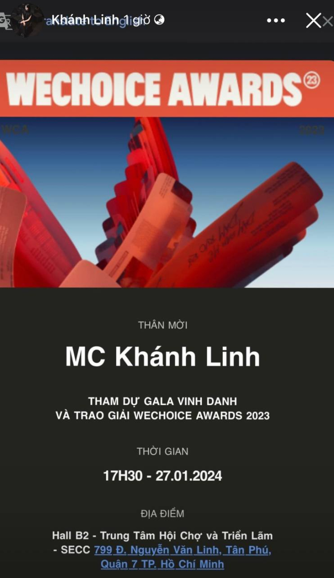 Dàn khách mời xúng xính đi Gala WeChoice Awards 2023: Kim Hấu khoe  layout makeup độc lạ, Linda Ngô - Phong Đạt tính giật spotlight? - Ảnh 10.