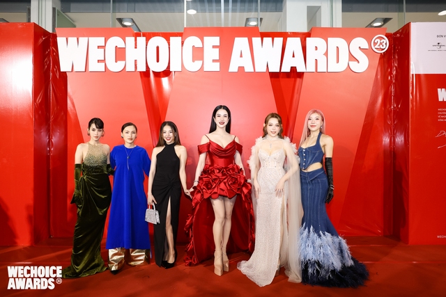 Zoom kỹ outfit của các chị đẹp tại WeChoice Awards 2023 mới thấy: Đẹp, kỳ công và tôn dáng cực kỳ! - Ảnh 6.