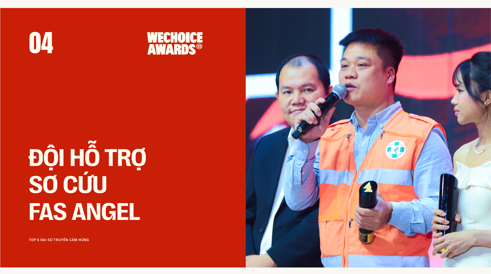 5 Đại sứ truyền cảm hứng được chọn tại WeChoice Awards 2023