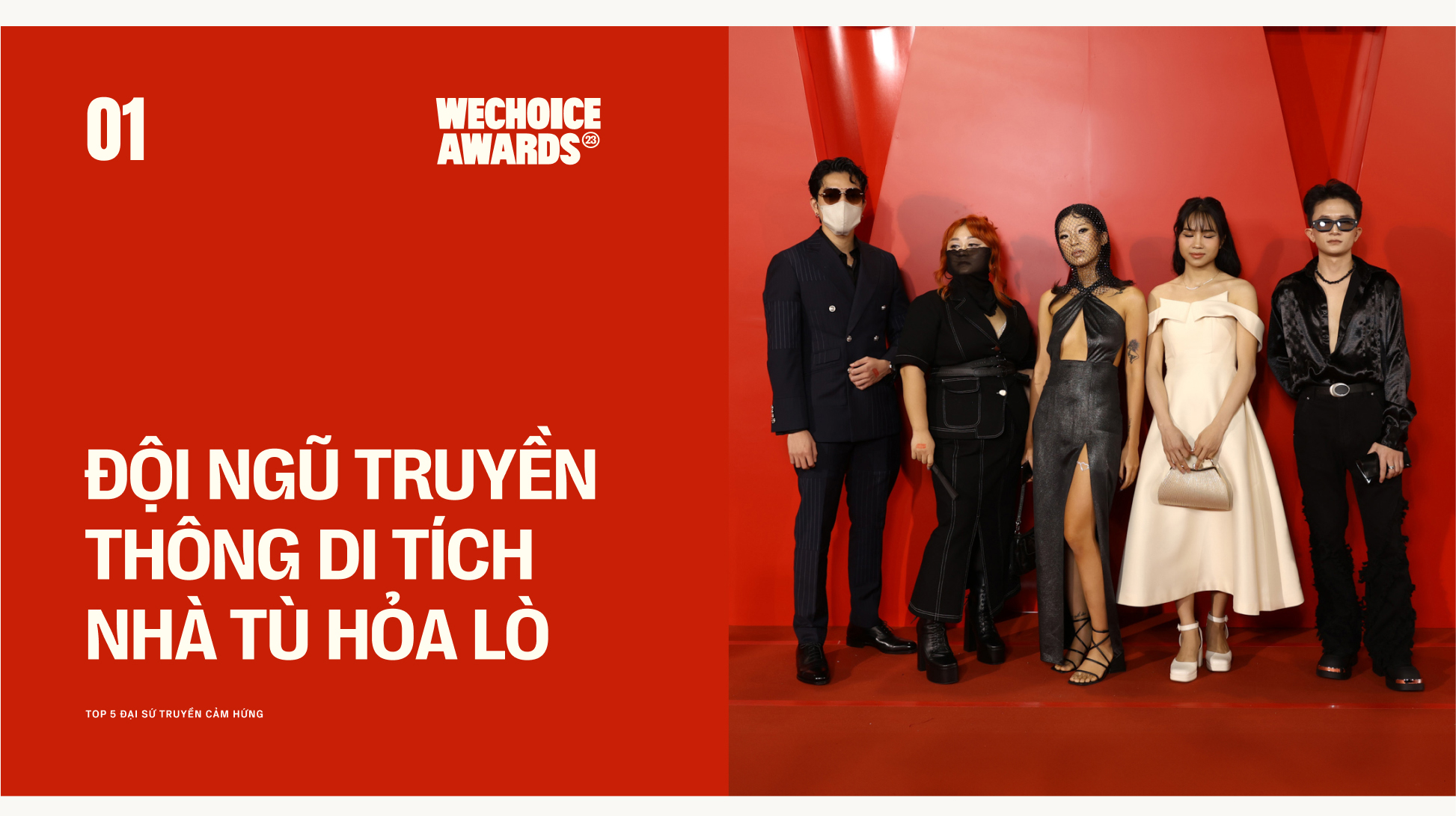 5 Đại sứ truyền cảm hứng được chọn tại WeChoice Awards 2023