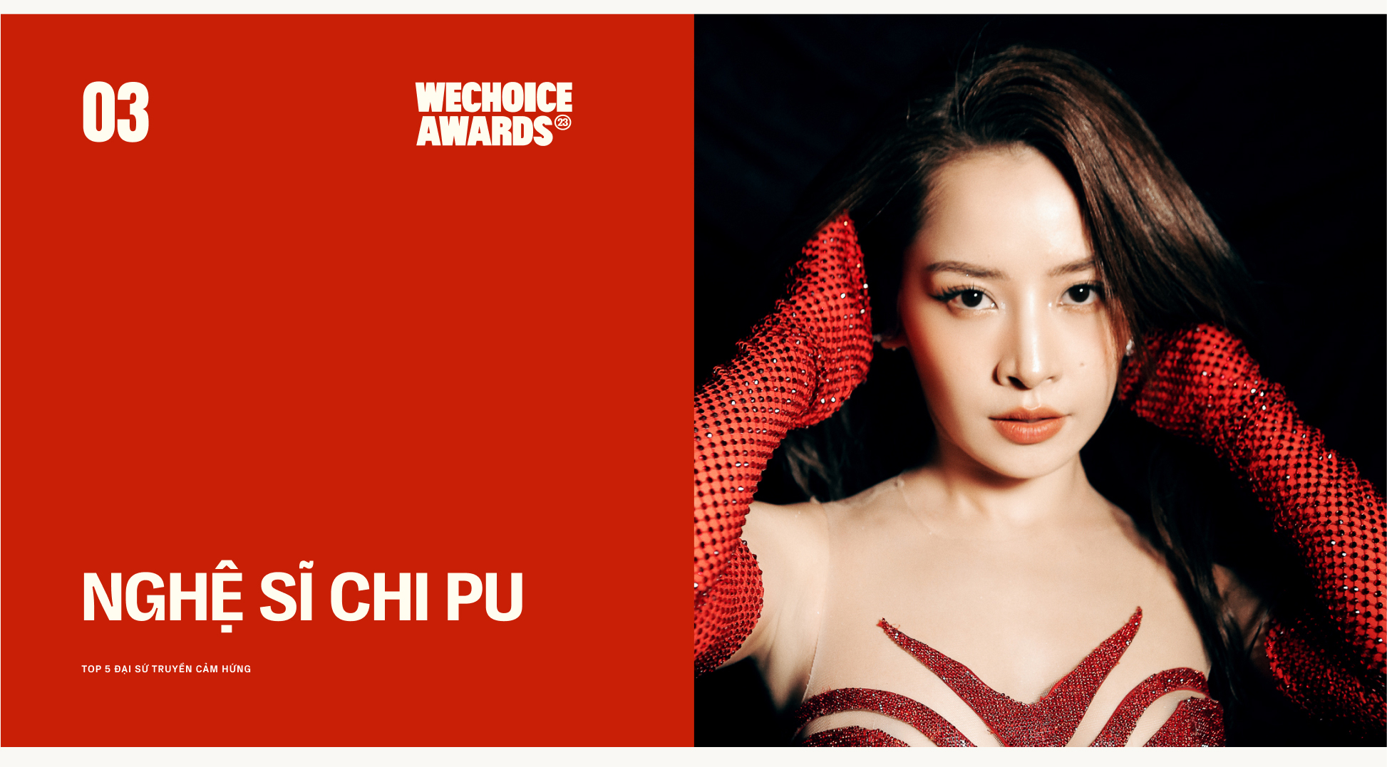 5 Đại sứ truyền cảm hứng được chọn tại WeChoice Awards 2023