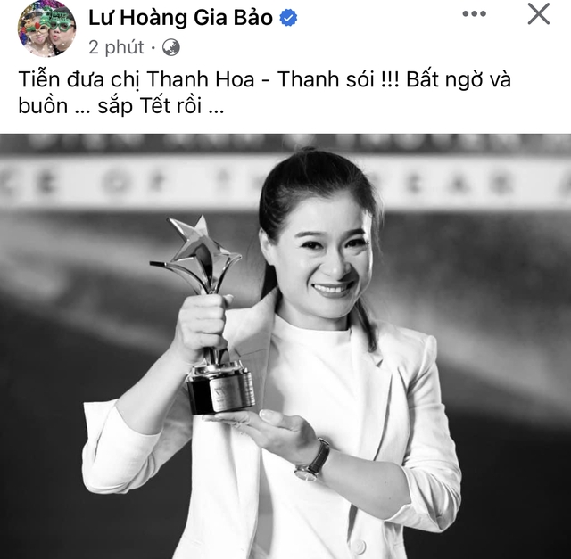 Ngô Thanh Vân bàng hoàng, Lan Ngọc và dàn sao Việt nghẹn ngào tiễn biệt diễn viên Thanh Sói Thanh Hoa - Ảnh 7.