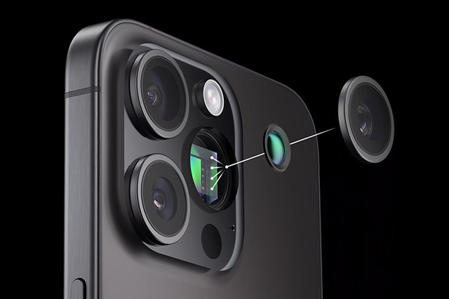 iPhone 16 Pro lộ diện với màu tím lịm tim, đẹp mê mẩn với màn hình hoàn toàn mới - Ảnh 3.