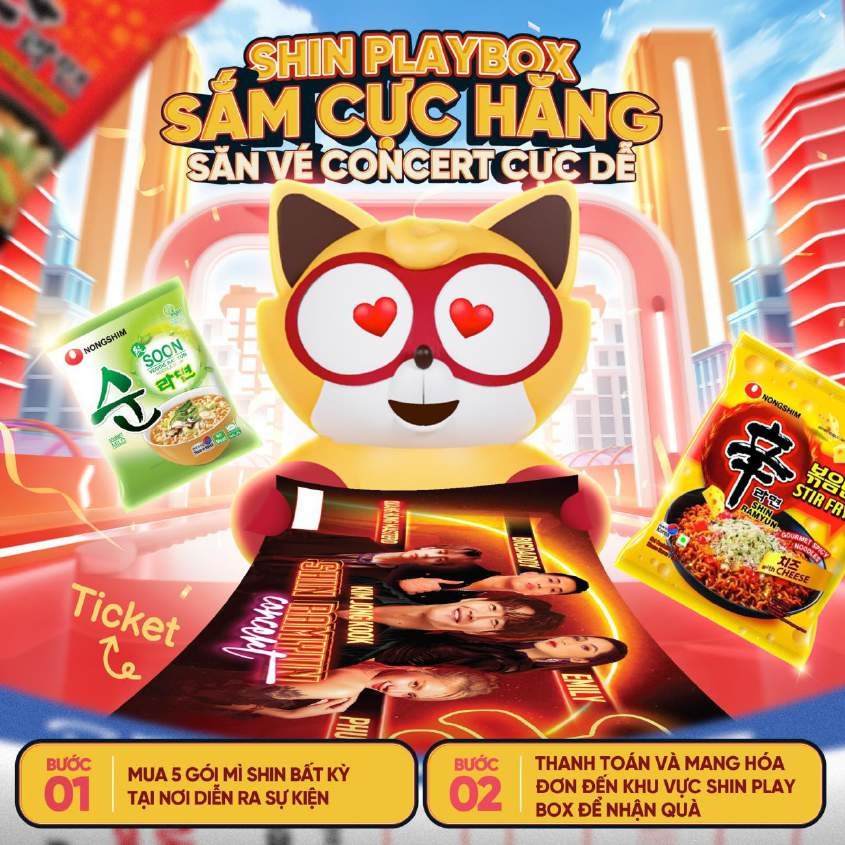 SHIN RAMYUN CONCERT: đại tiệc âm nhạc Hàn - Việt đầy sôi động cùng dàn nghệ sĩ hot- Ảnh 2.