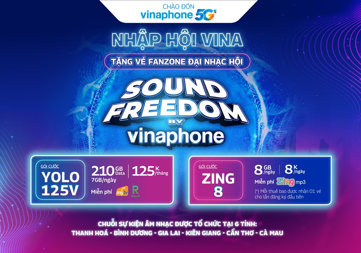 Đại nhạc hội Sound Freedom by VinaPhone mùa 2 chính thức khởi động tại nhiều tỉnh thành- Ảnh 6.