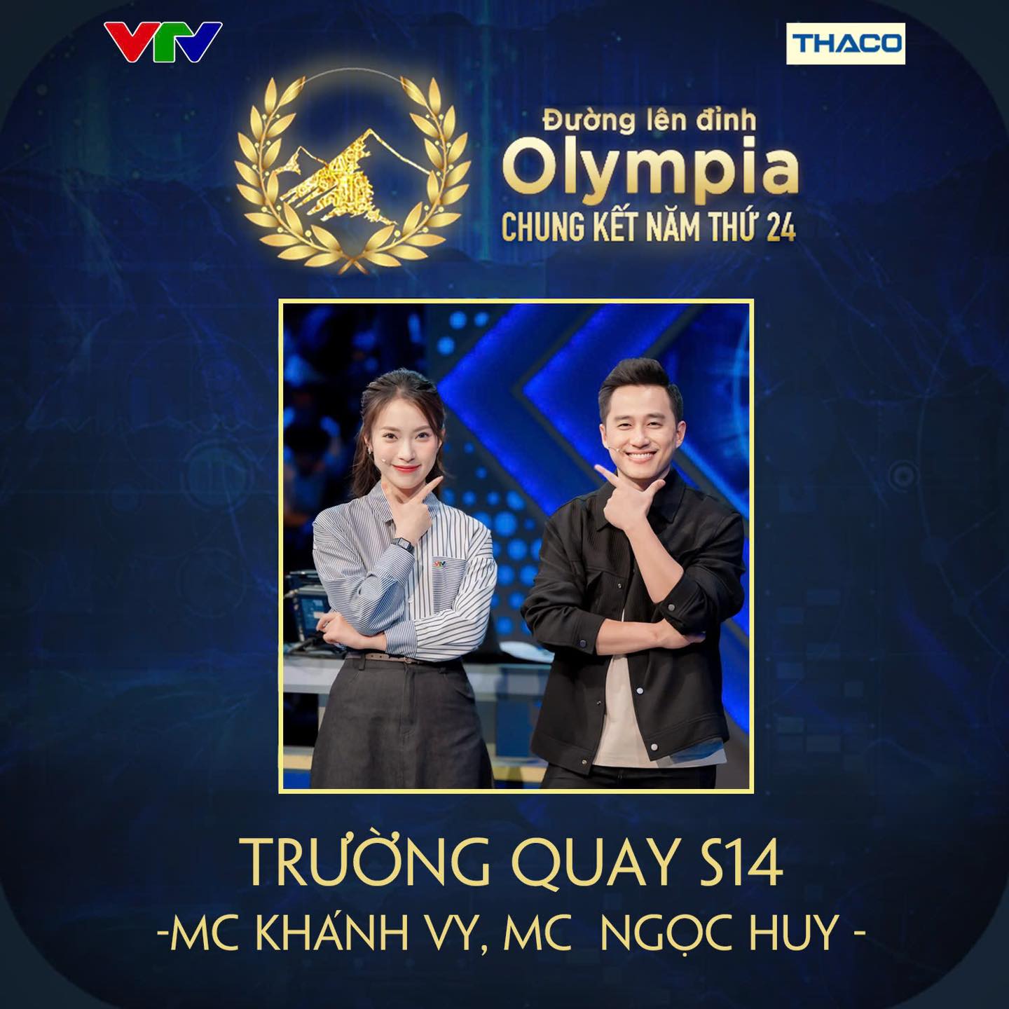 4 MC dẫn điểm cầu Chung kết năm Đường Lên Đỉnh Olympia 2024 là ai?- Ảnh 1.