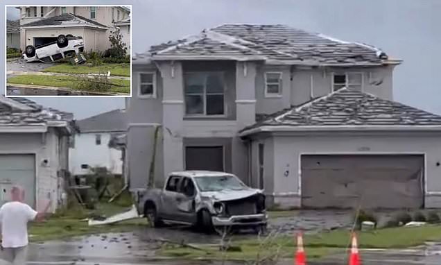 Toàn cảnh siêu bão Milton đổ bộ Florida (Mỹ): Diễn biến bão bất ngờ thay đổi liên tục, suy yếu thành bão cấp 1 sau nhiều tiếng "càn quét"- Ảnh 9.