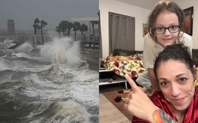 Tranh c&atilde;i gay gắt vụ gia đ&igrave;nh 9 người, 4 ch&uacute; ch&oacute; cố thủ tại nh&agrave; trong si&ecirc;u b&atilde;o mạnh nhất h&agrave;nh tinh Milton