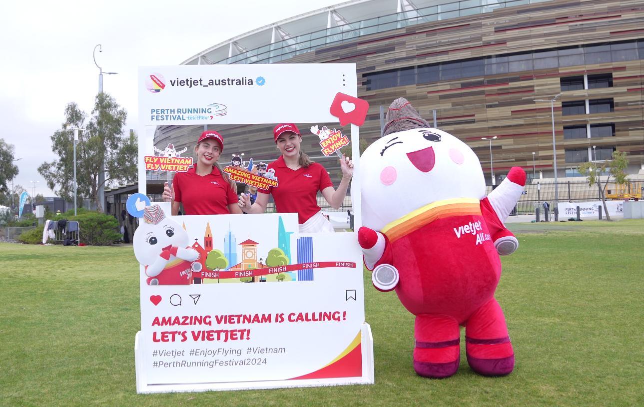 Khám phá vẻ đẹp năng động của Perth tại Perth Running Festival 2024 cùng Vietjet- Ảnh 1.