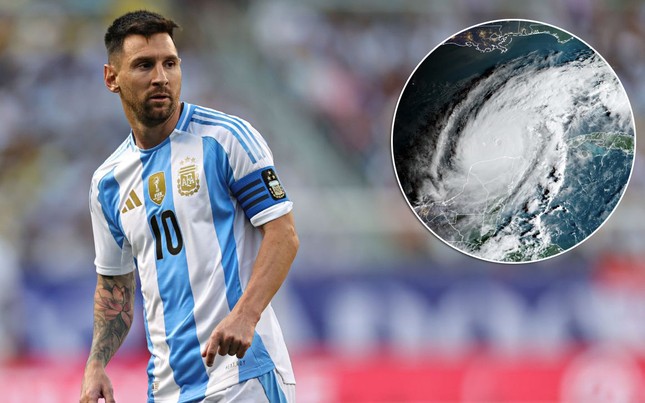 Ngày tái xuất đội tuyển Argentina của Messi bị đe dọa bởi siêu bão Milton- Ảnh 1.