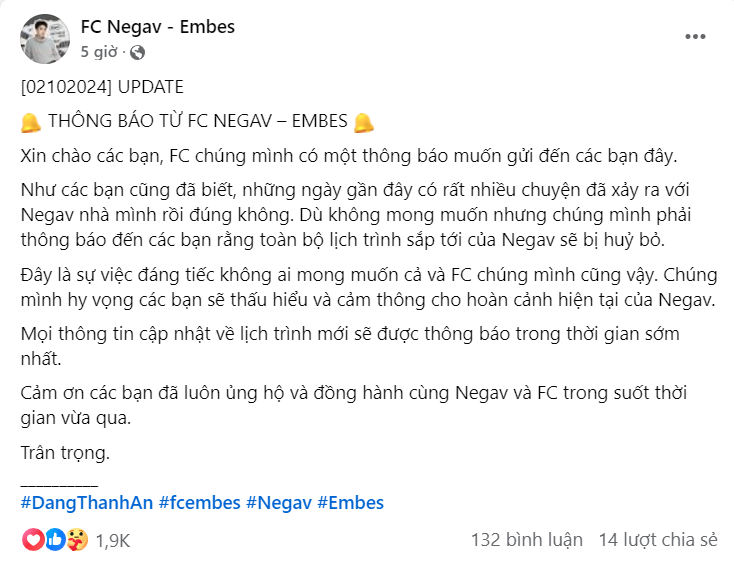 NÓNG: Negav xác nhận rút khỏi đêm 2 concert Anh Trai Say Hi!- Ảnh 3.