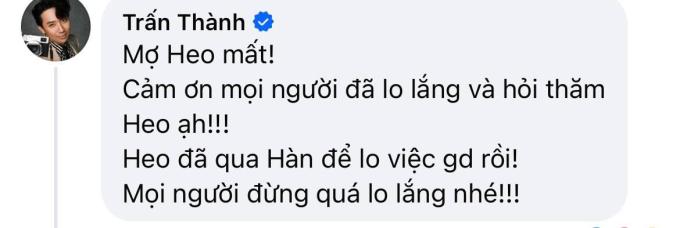 Hari Won đăng ảnh tang lễ người thân ở Hàn Quốc, Trấn Thành tiết lộ tình trạng của vợ- Ảnh 2.