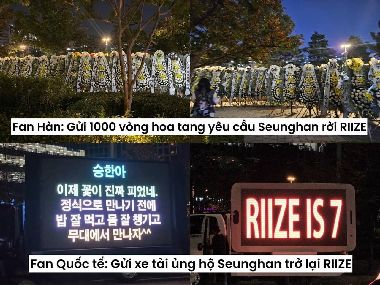 1000 vòng hoa tang bị gửi tới cổng SM phản đối nam thần tượng bê bối trở lại- Ảnh 5.