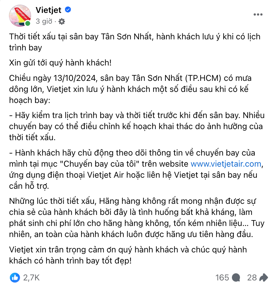 2 hãng bay Việt Nam bất ngờ lên tiếng "mong hành khách thông cảm"- Ảnh 3.