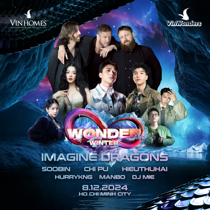 Siêu nhạc hội 8WONDER Winter chính thức mở bán vé sớm: Chớp ngay cơ hội gặp Imagine Dragons, SOOBIN - HIEUTHUHAI!- Ảnh 1.