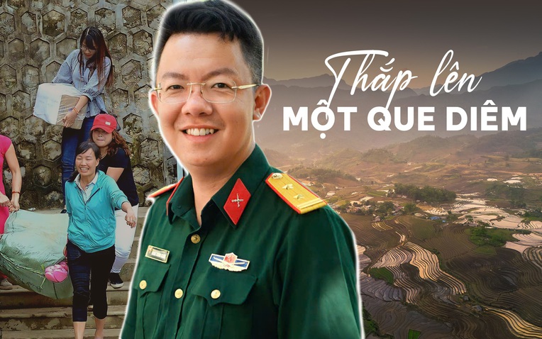 Hành trình 16 năm "Thắp lên một que diêm" của nhà báo Hoàng Trường Giang: Hàng chục công trình phục vụ học tập được xây dựng, hàng vạn lượt trẻ em vùng cao được nâng bước đến trường- Ảnh 1.