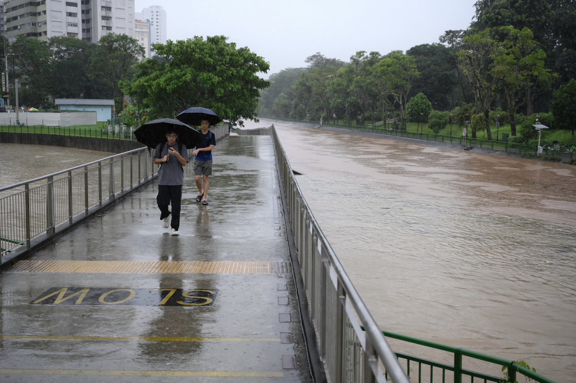 Singapore hứng chịu trận mưa kỷ lục trong hơn 40 năm, cảnh báo nguy cơ ngập lụt tại 15 điểm- Ảnh 3.