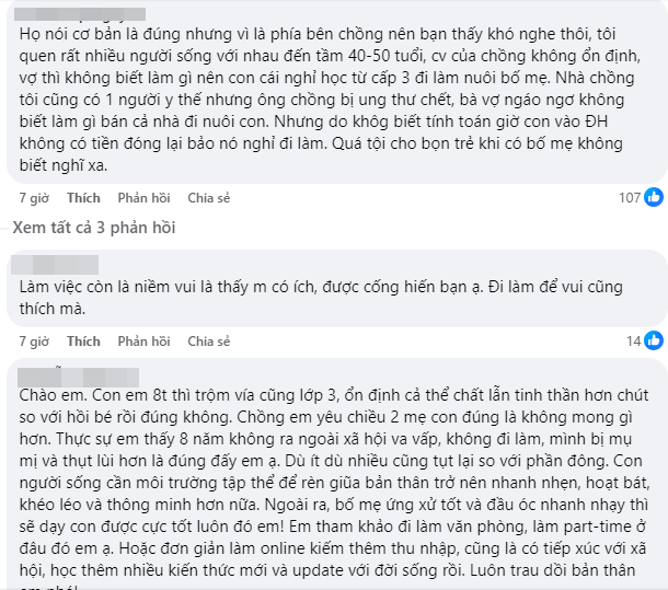 Chồng nuông chiều, mẹ bỉm sau sinh 8 năm không đi làm, sống an nhàn: Tưởng được ngưỡng mộ ai dè bị nói thế này!- Ảnh 3.