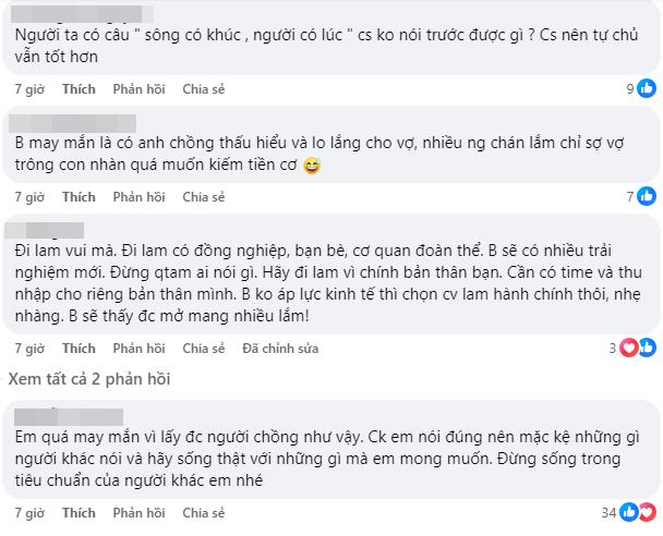 Chồng nuông chiều, mẹ bỉm sau sinh 8 năm không đi làm, sống an nhàn: Tưởng được ngưỡng mộ ai dè bị nói thế này!- Ảnh 5.