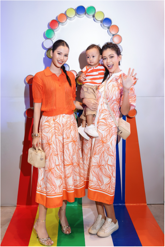 Hoa hậu Thanh Thủy, Gia Đình Cam Cam và dàn sao hội tụ tại event United Colors of Benetton!- Ảnh 7.