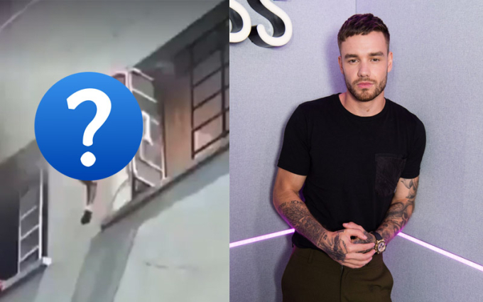 Sốc trước khoảnh khắc được cho là cảnh Liam Payne ngã từ khách sạn?- Ảnh 1.