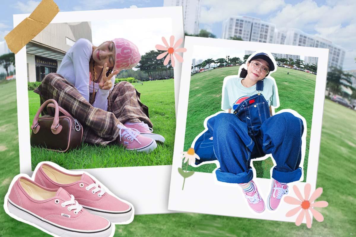 “Vans Girl” - nổi bật sắc hồng cá tính- Ảnh 1.