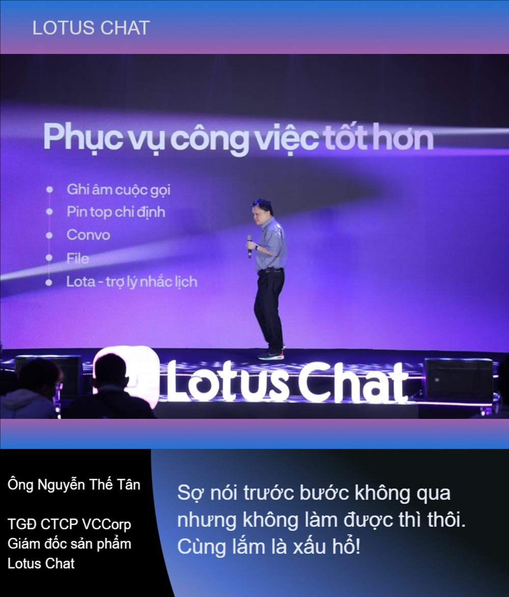 Hành trình ra mắt Lotus Chat 5 năm sau MXH Lotus: Quan trọng nhất là mình làm sản phẩm tốt- Ảnh 3.