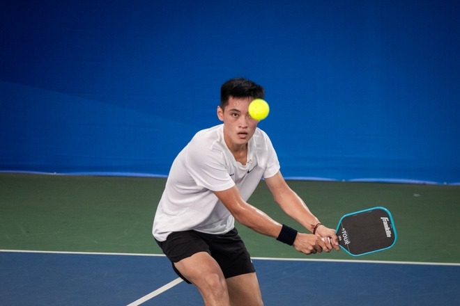 Trực tiếp giải pickleball tiền tỉ tại Việt Nam: Lý Hoàng Nam dừng bước, Trương Vinh Hiển thi đấu ấn tượng- Ảnh 5.